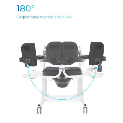 Transfer wheelchair with Electri Adjustable Height - Mobility